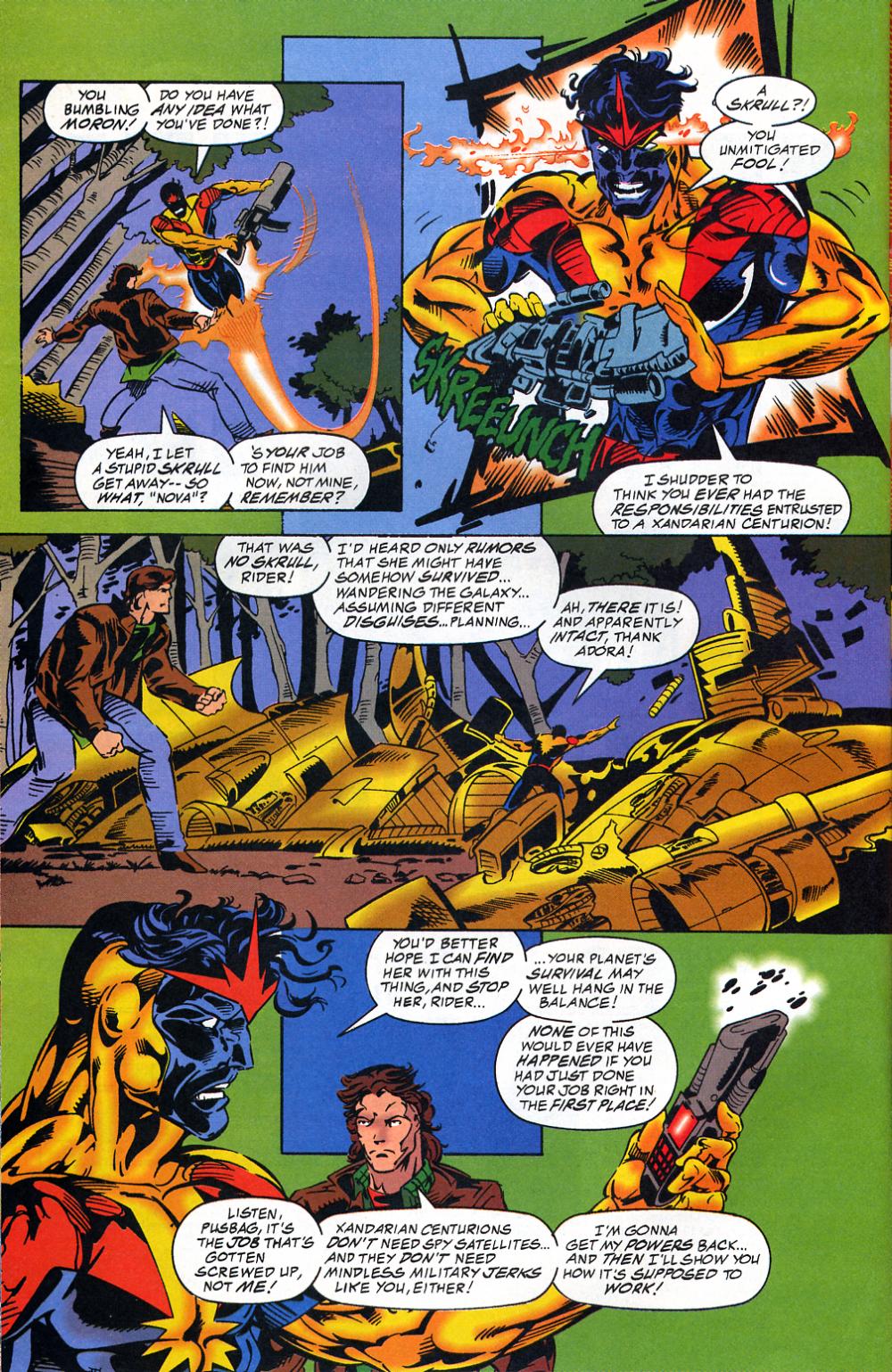 Read online Nova (1994) comic -  Issue #18 - 19