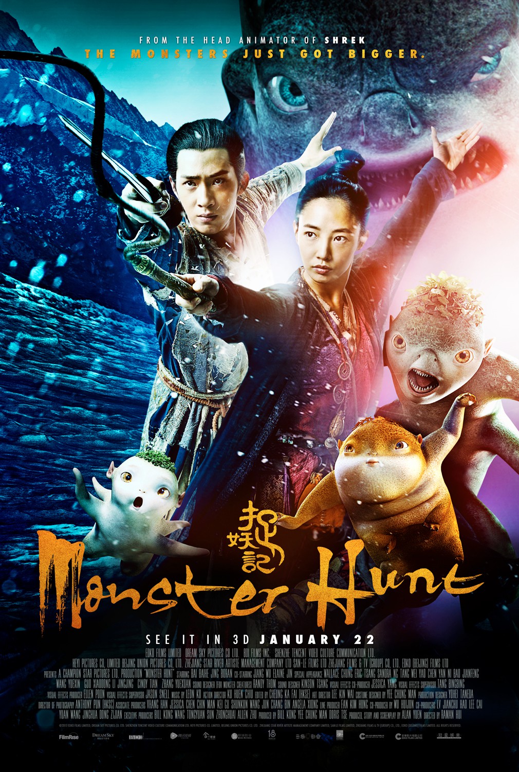 Nonton Film Monster Hunt (2015)