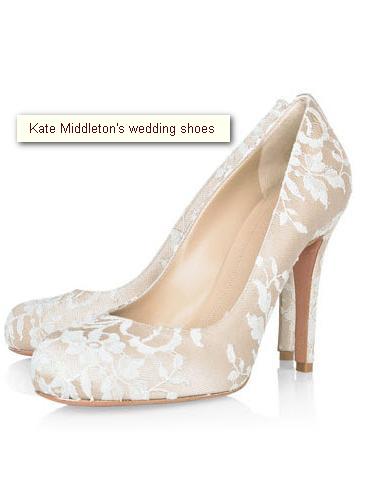 kate middleton wedding shoes