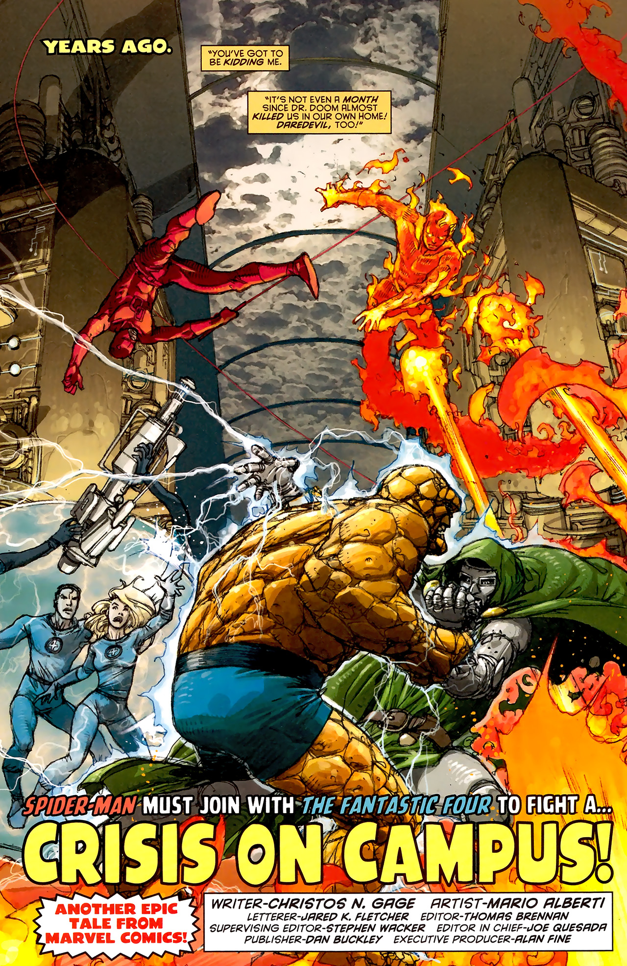 Read online Spider-Man/Fantastic Four comic -  Issue #1 - 3