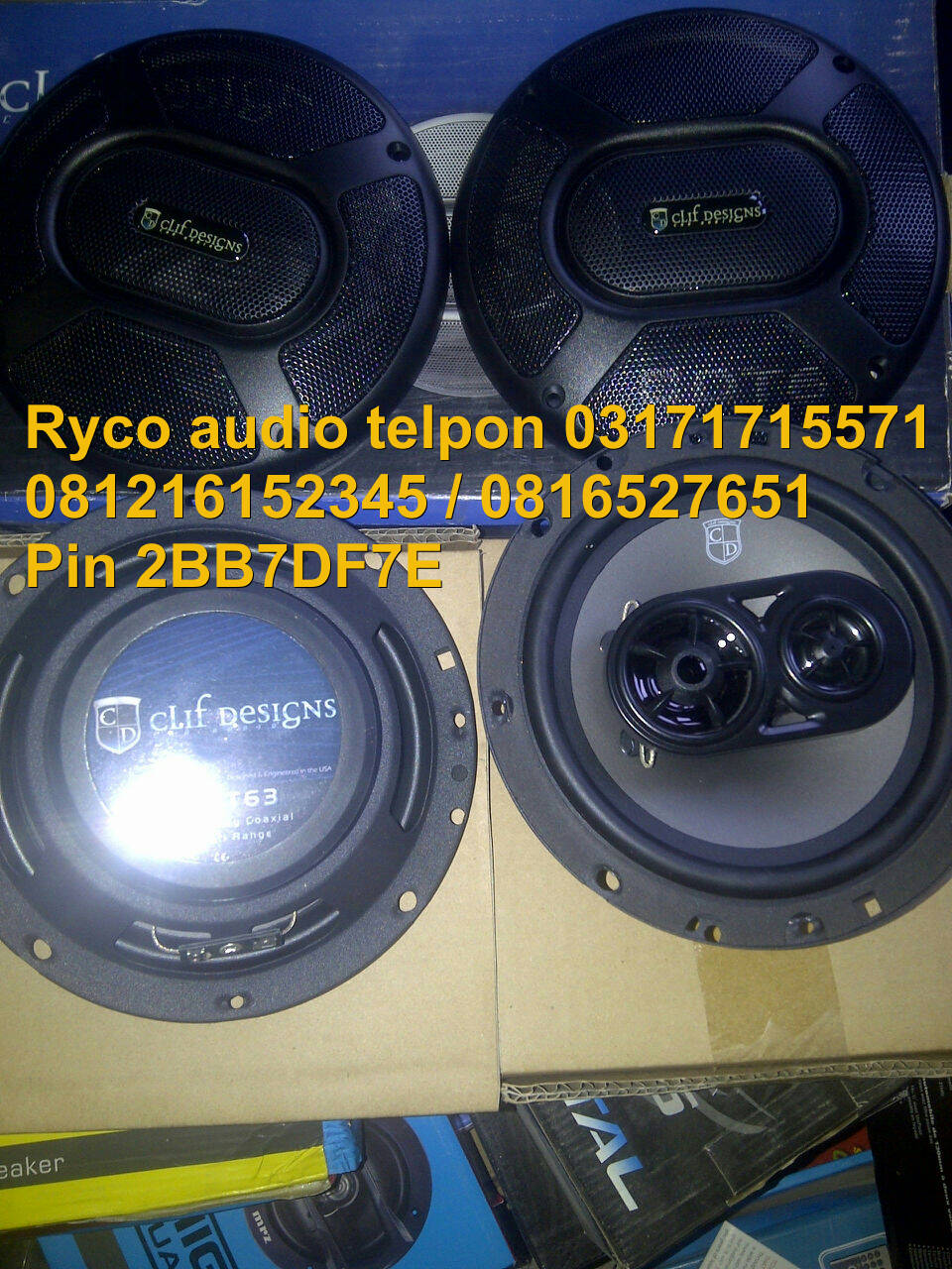 tri way speaker coaxial buat pintu blakang universal fox sql