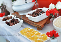 decoração almoço feijoada