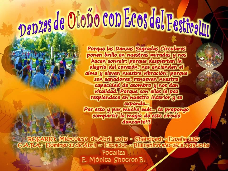 Danzas de Otoño con Ecos de Festival