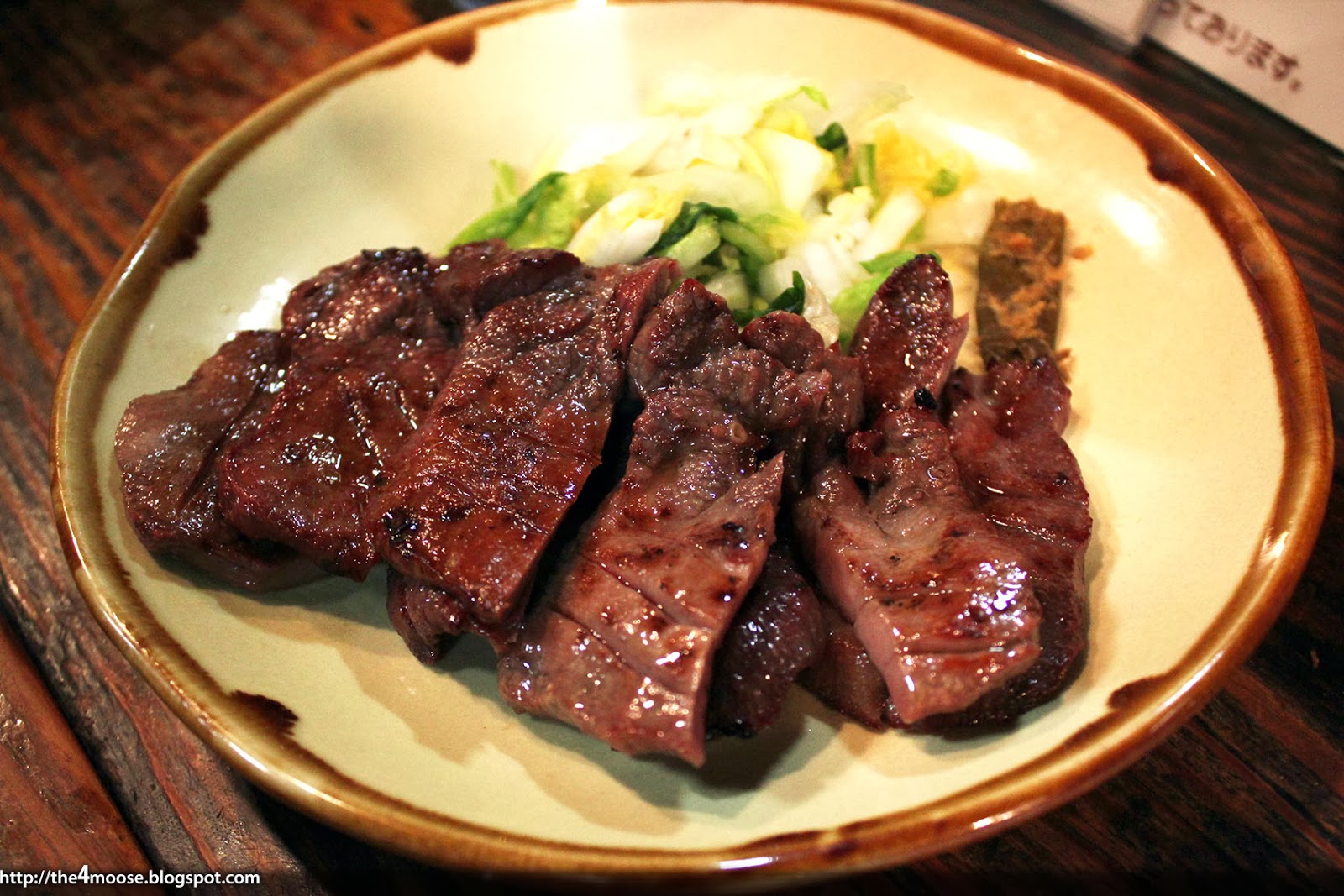 Sendai Beef Tongue at Ichiryu Honten theMOOSE makan travel 画画 * a