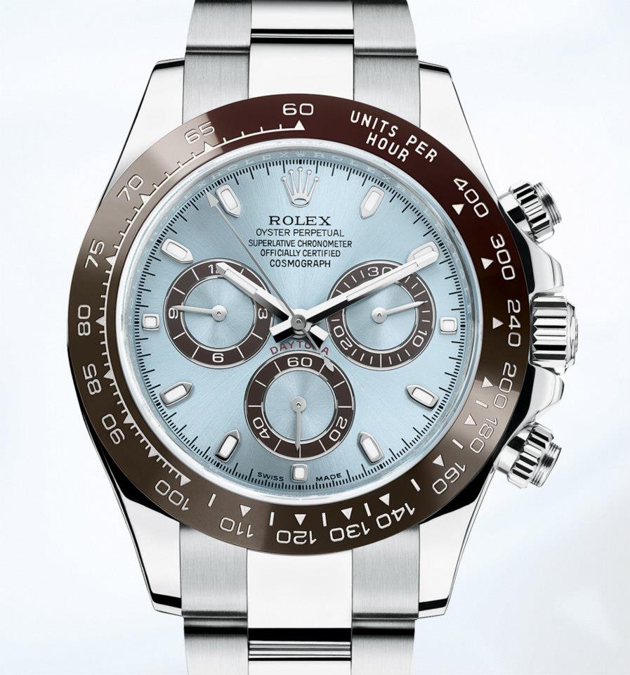 the first time in platinum, the 50th anniversary Cosmograph Daytona ...