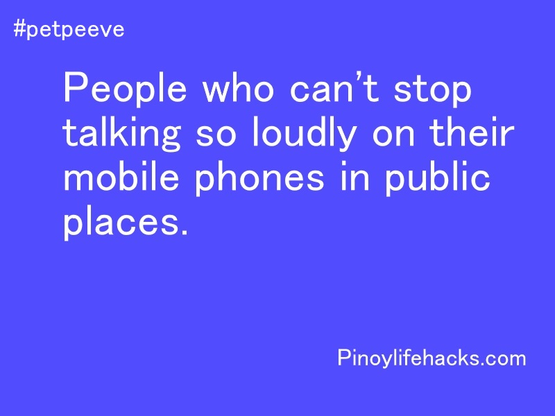 Pinoy Pet Peeves Pinoy Life Hacks