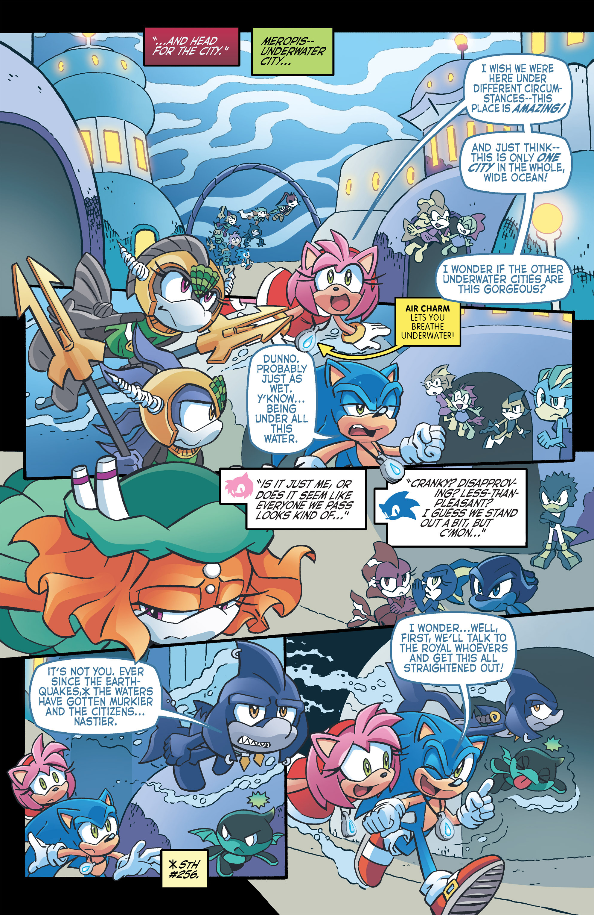 Read online Sonic The Hedgehog comic -  Issue #261 - 6