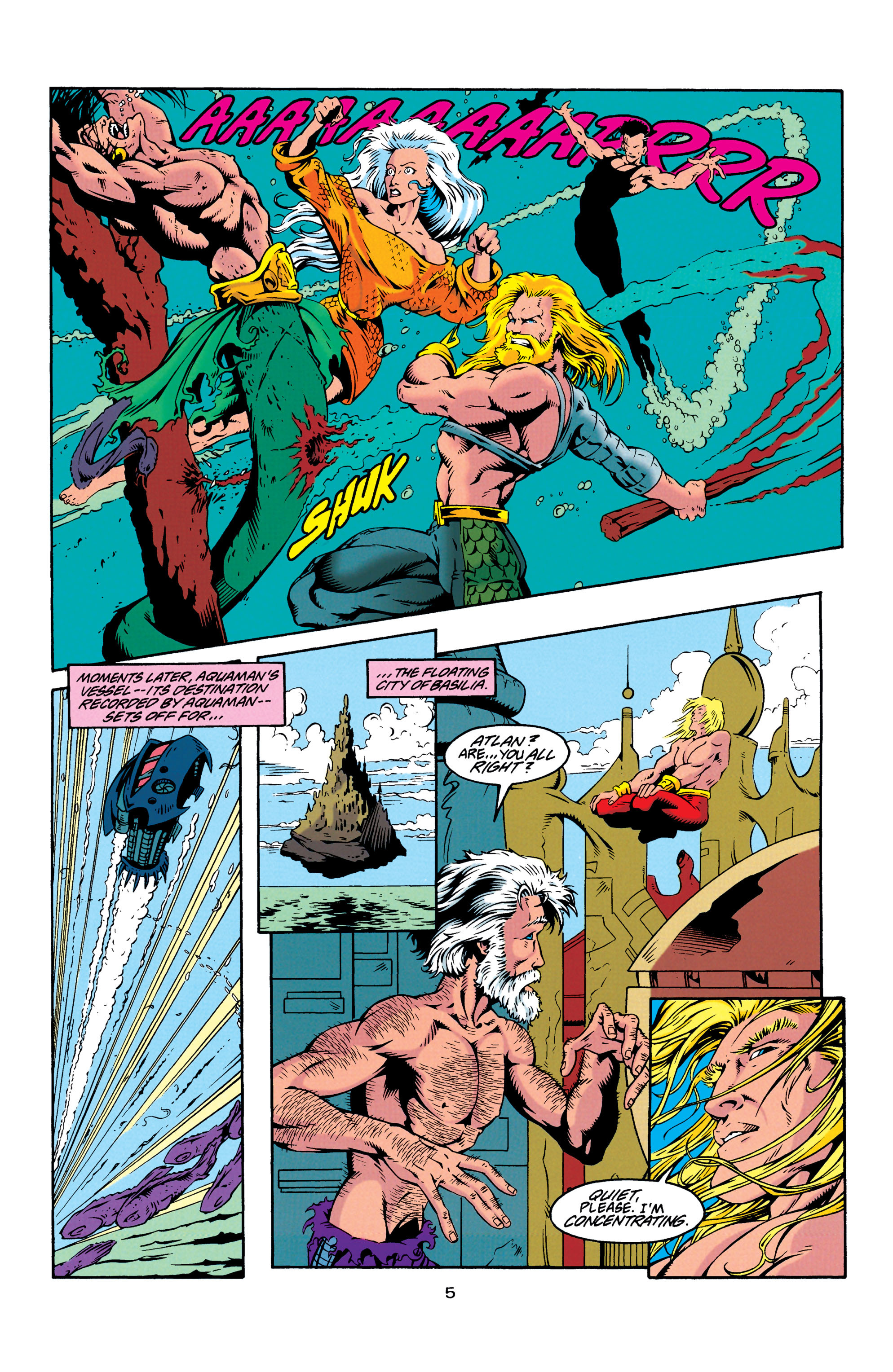 Read online Aquaman (1994) comic -  Issue #23 - 5