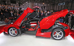 laferrari ferrari cars side engine super km