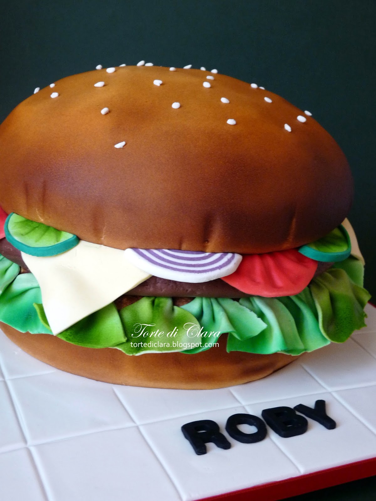 Torte di Clara: Hamburger Cake