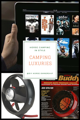 How to go Horse Camping: What to pack - Camping Luxuries