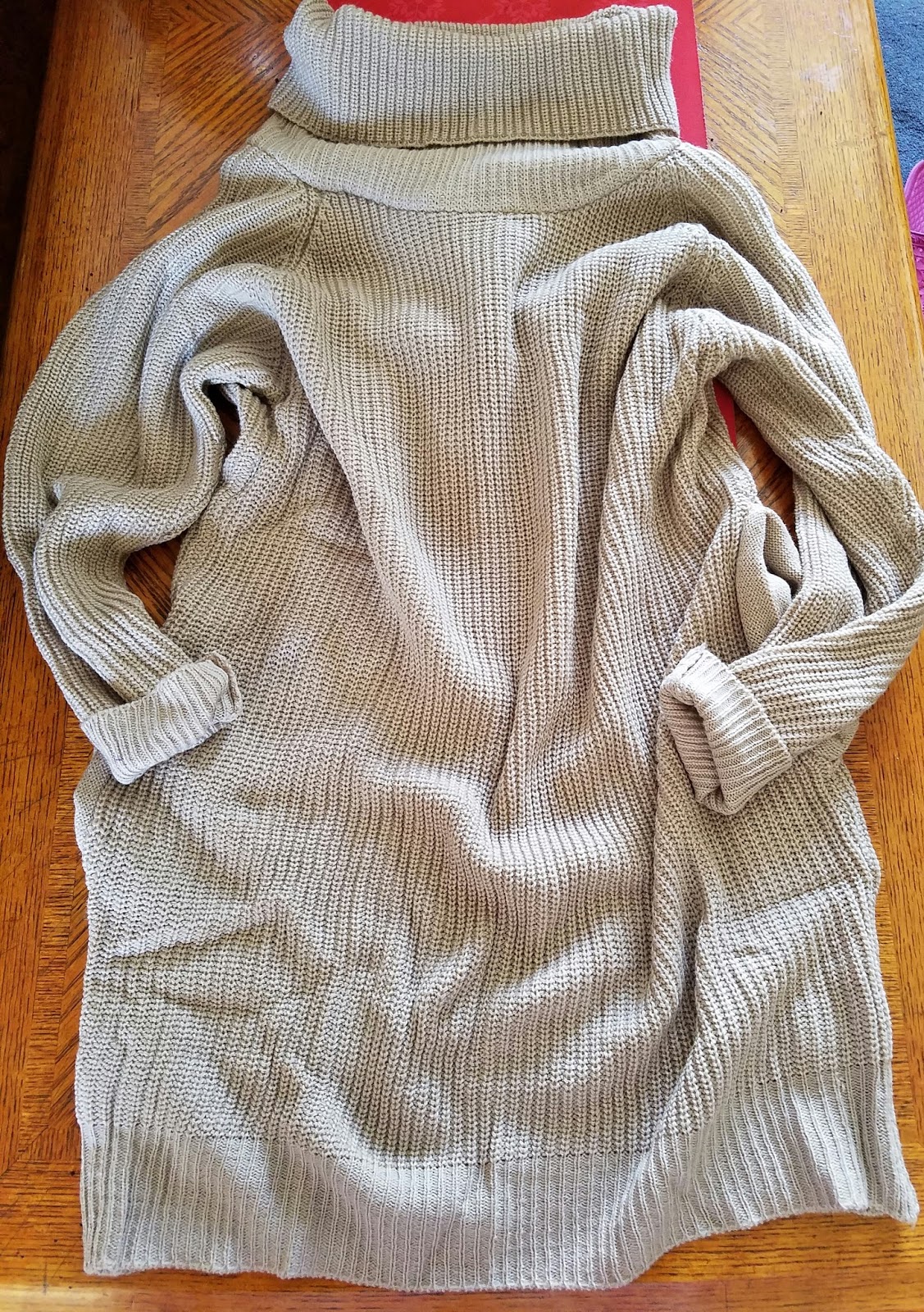Joeoy Women's Over Sized Turtleneck Sweater Dress Review - Bridgette ...