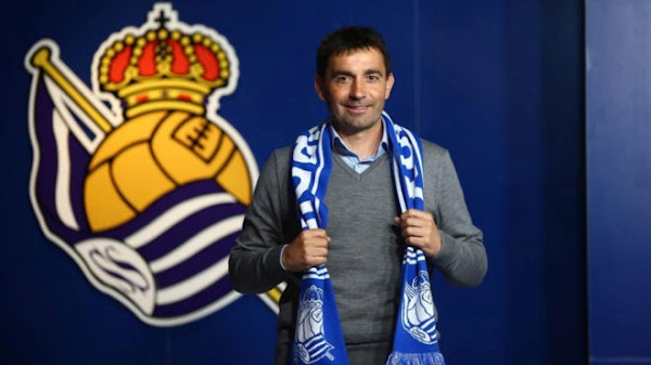 Oficial: La Real Sociedad firma al técnico Garitano Oficial: La Real Sociedad firma al técnico Garitano