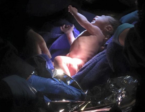 newborn baby dumped in a manger new york