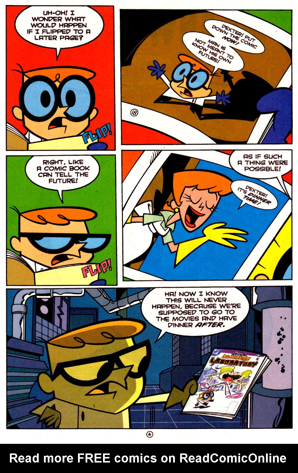 Dexter S Laboratory Issue 4 Read Dexter S Laboratory Issue 4 Comic