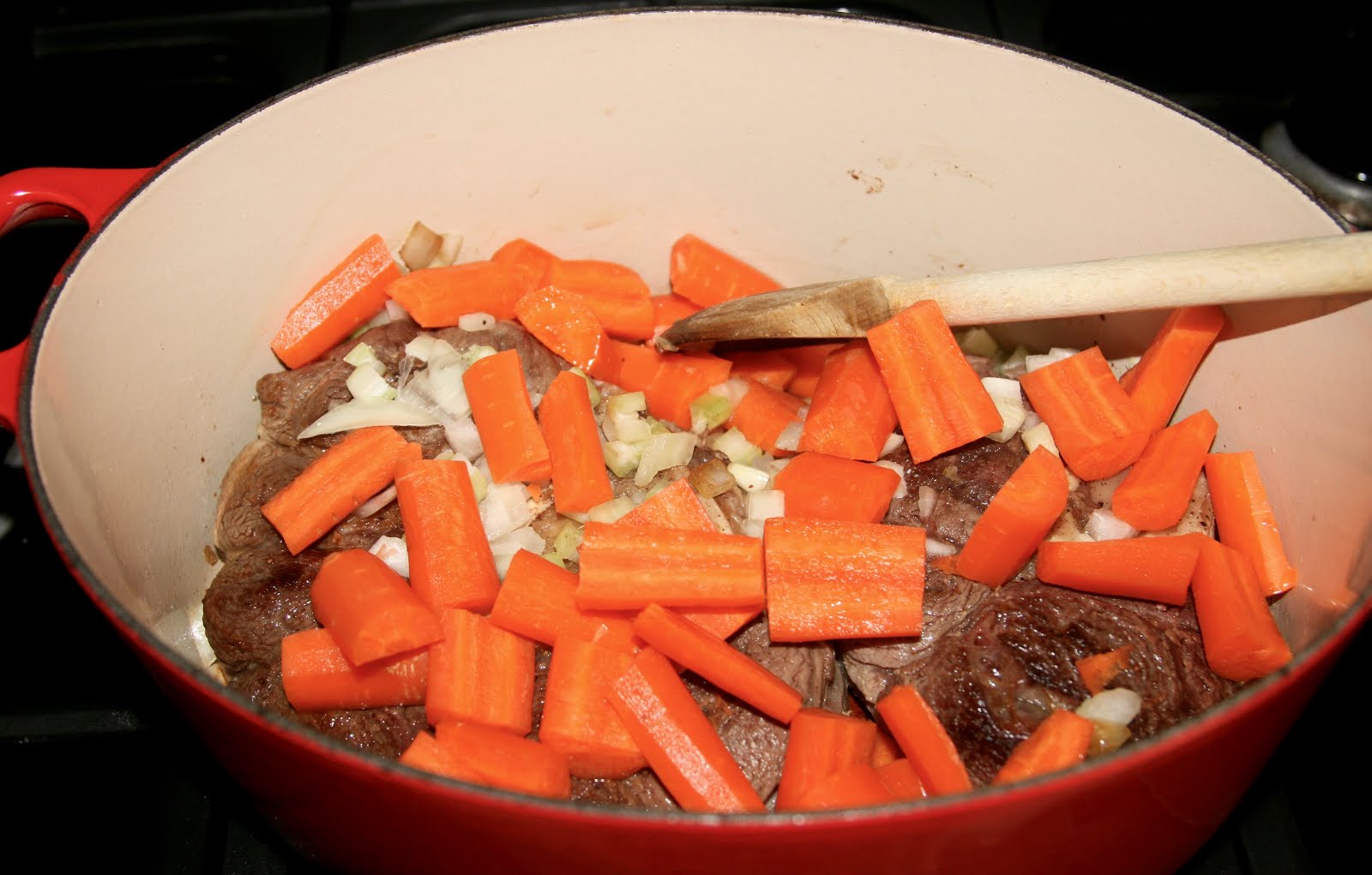 JARRET DE BOEUF BRAISÉ