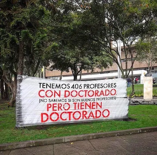 Un país que no cuenta con Doctores, pero que tampoco entiende ¿para qué los Doctorados?