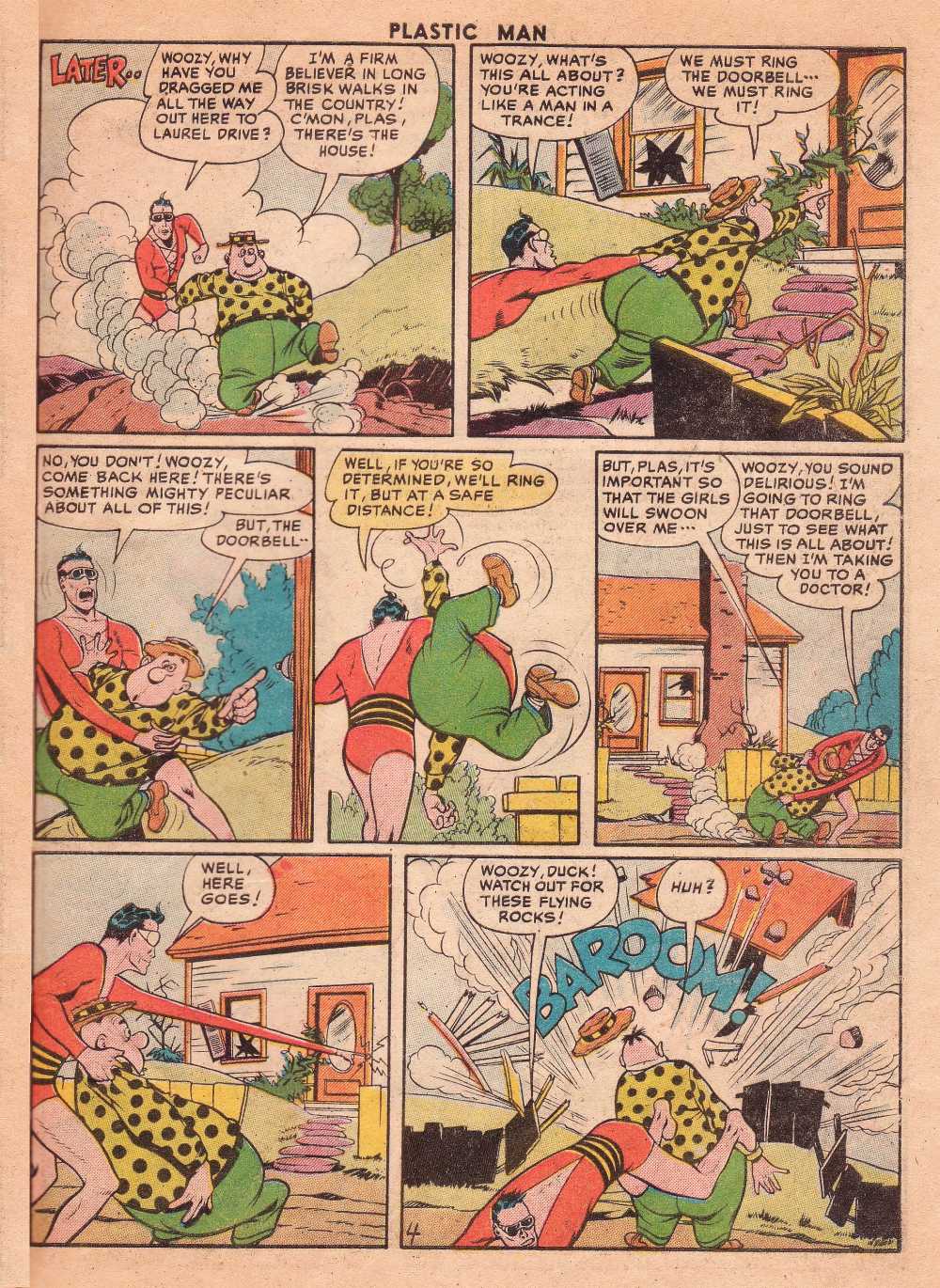 Read online Plastic Man (1943) comic -  Issue #60 - 27