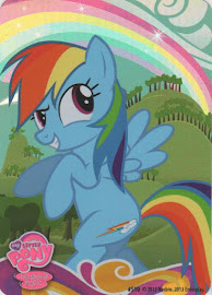 My Little Pony Rainbow Dash Series 2 Trading Card