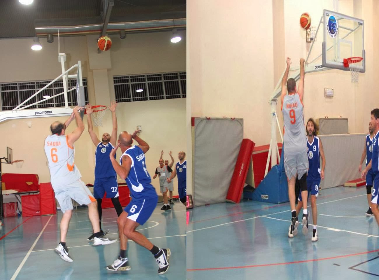 Jordanian Basketball Lovers Old Timers Basketball League CEC Vs