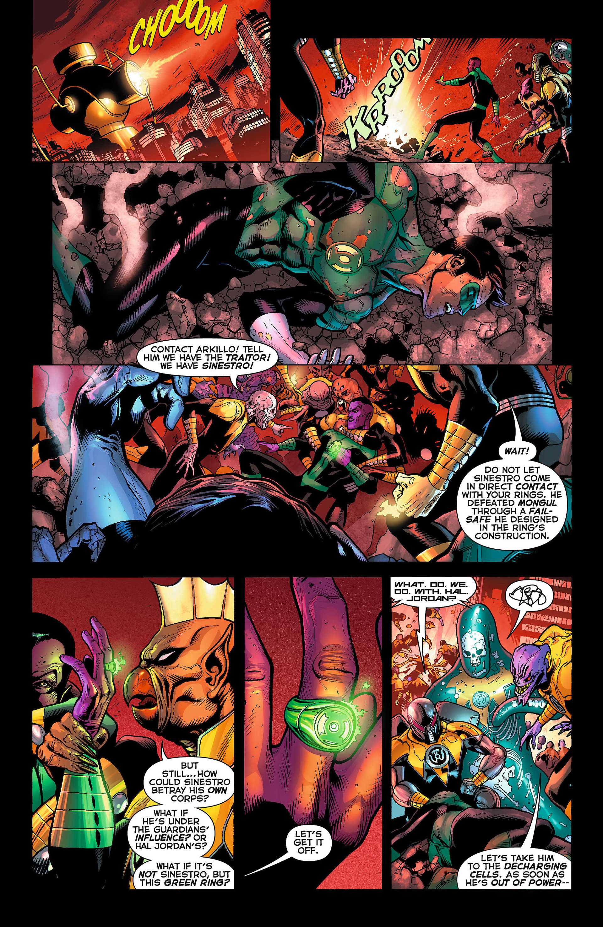 Read online Green Lantern (2011) comic -  Issue #4 - 7