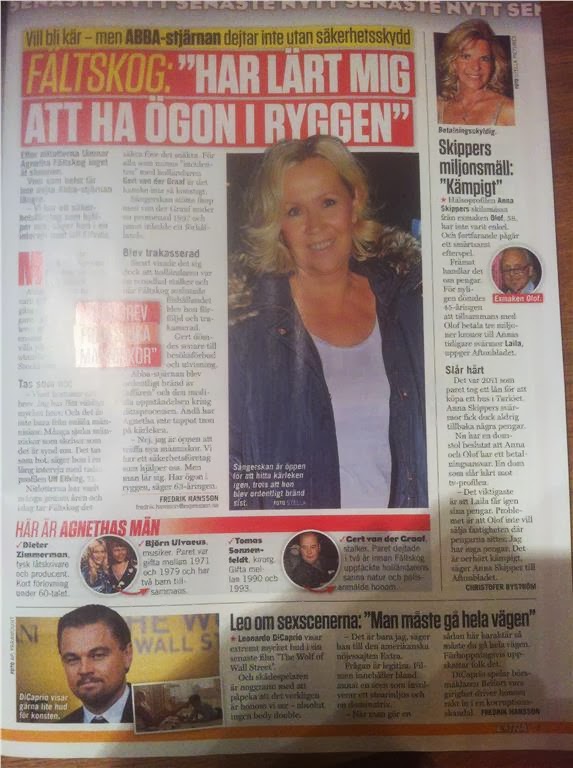 Agnetha Faltskog The Abba Icon November 2013