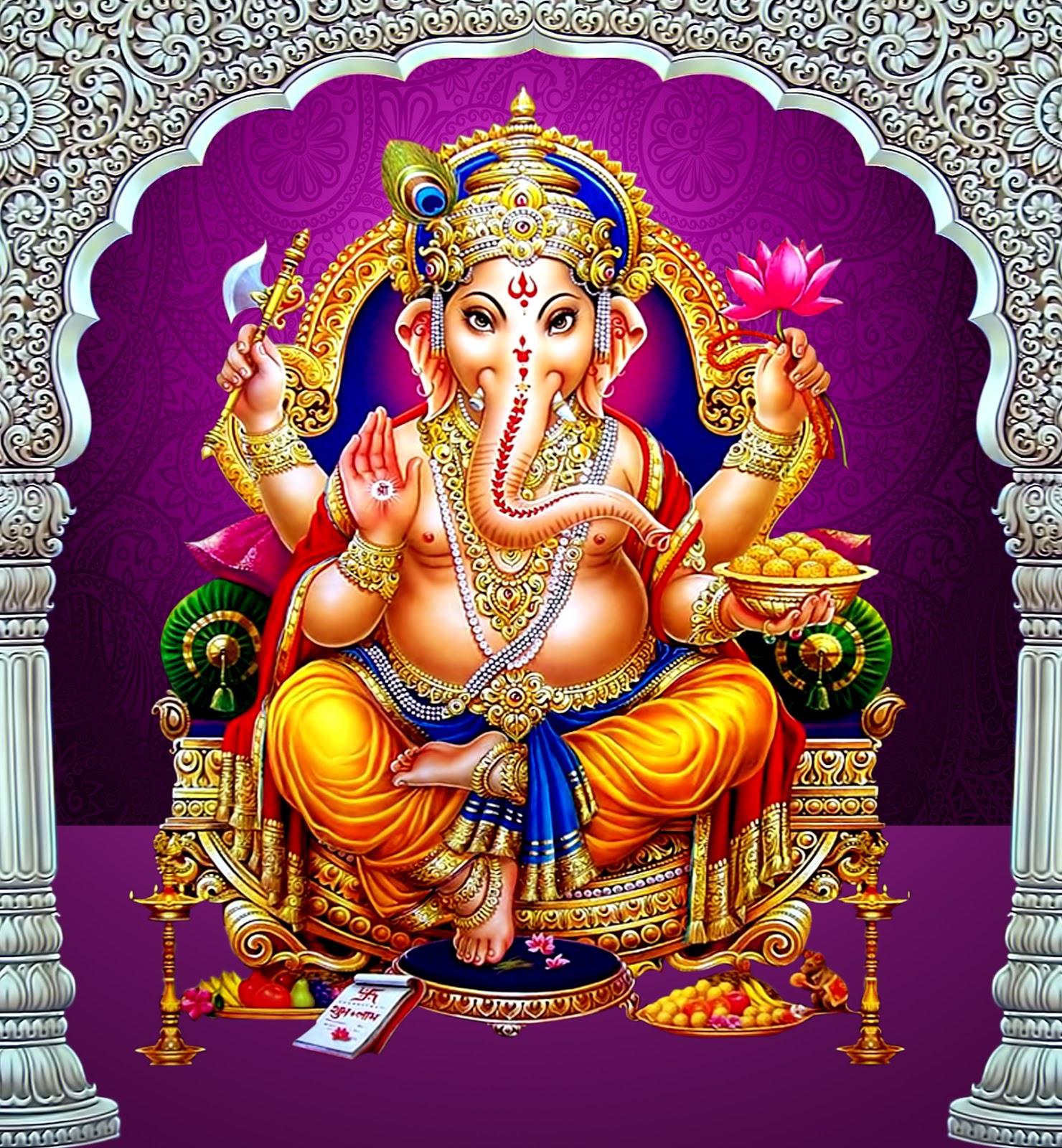 Lord ganesha HD images free download for vinayaka chavithi | naveengfx