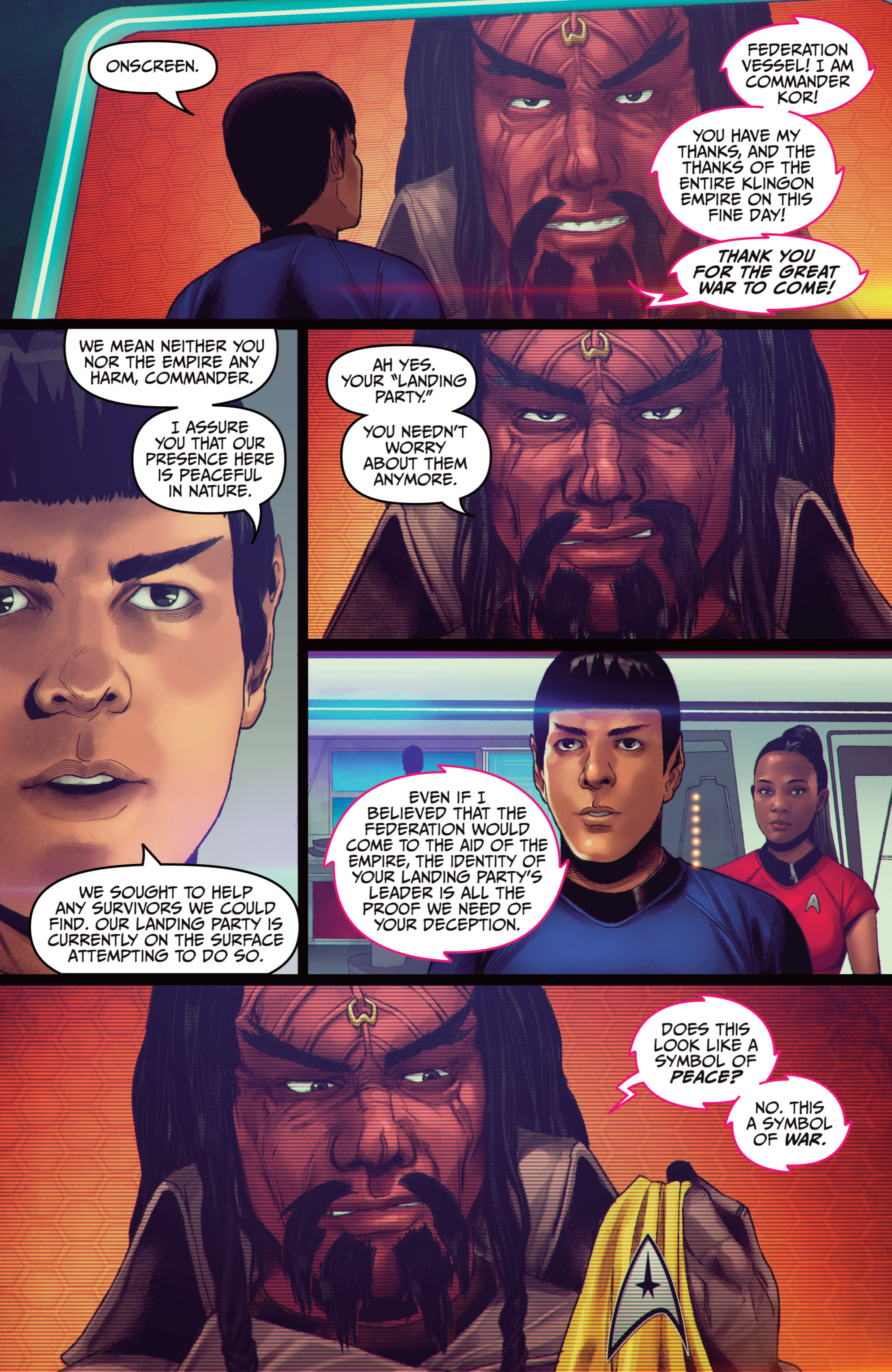 Read online Star Trek (2011) comic -  Issue #25 - 23