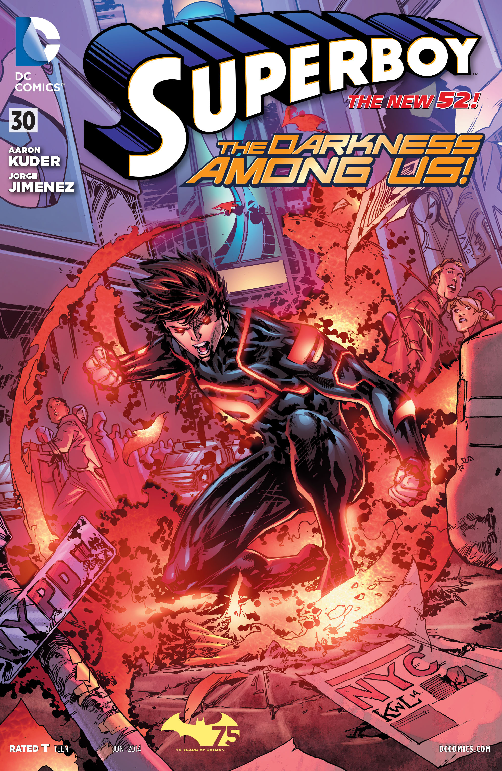 Read online Superboy [II] comic -  Issue #30 - 1