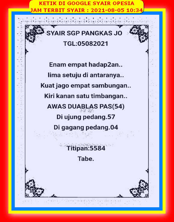 PREDIKSI SGP YOHII
