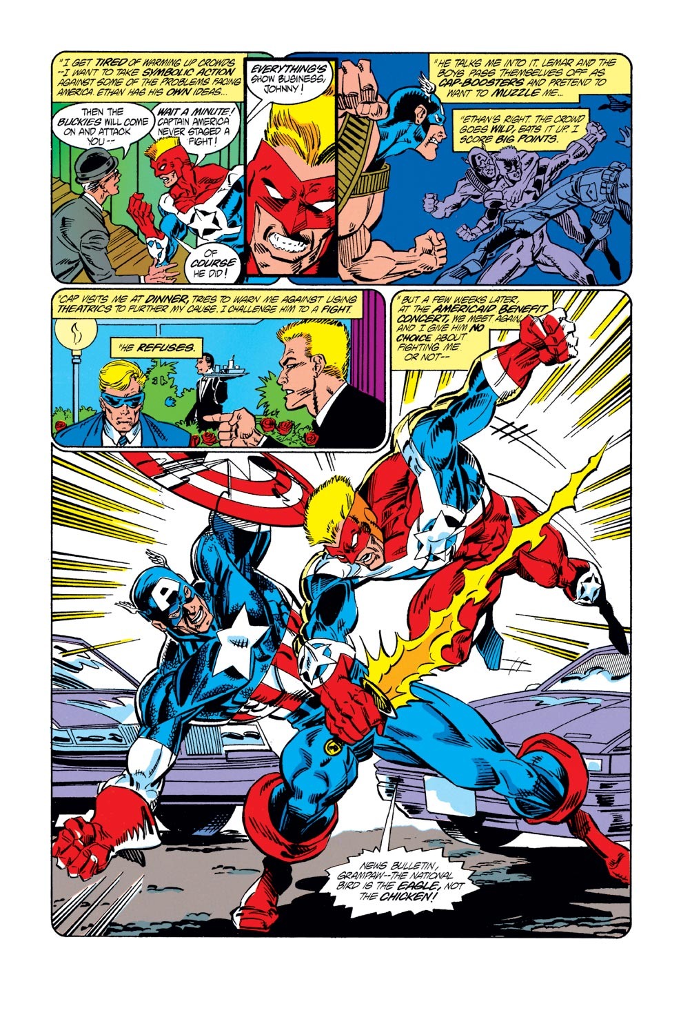 Read online Captain America (1968) comic -  Issue #381 - 22
