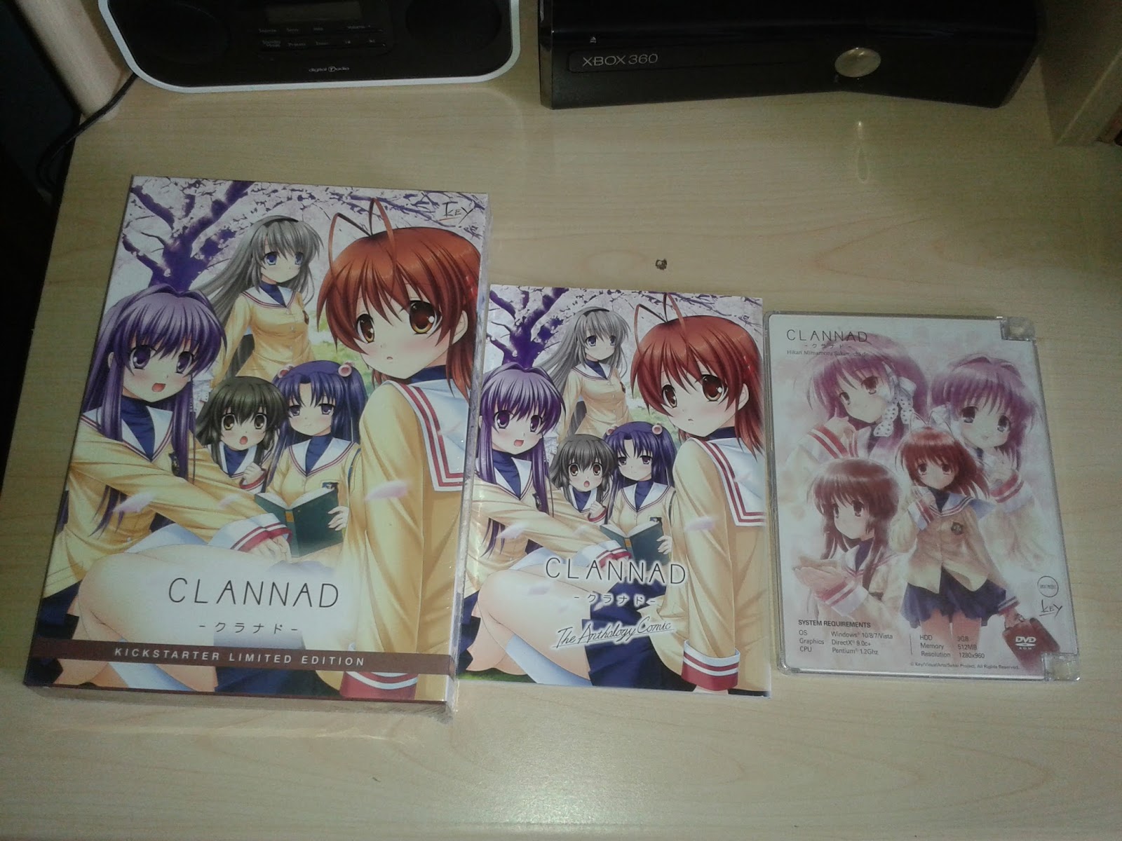The Normanic Vault: Unboxing: Clannad - Kickstarter Exclusive Limited  Edition (Visual Novel)