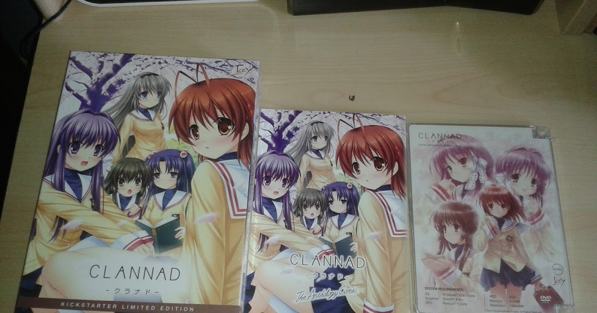 The Normanic Vault: Unboxing: Clannad - Kickstarter Exclusive Limited  Edition (Visual Novel)