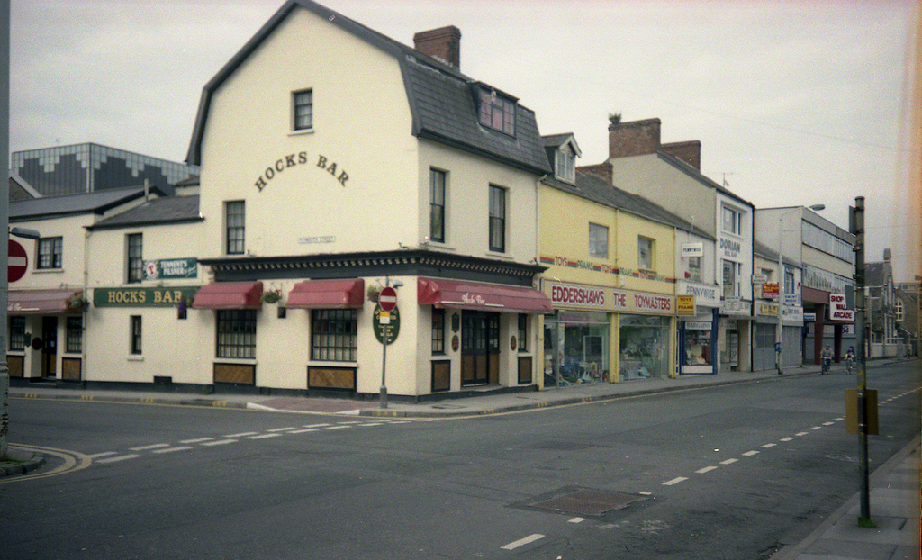 BRIGHT YELLOW SCRATCHES Old Swansea