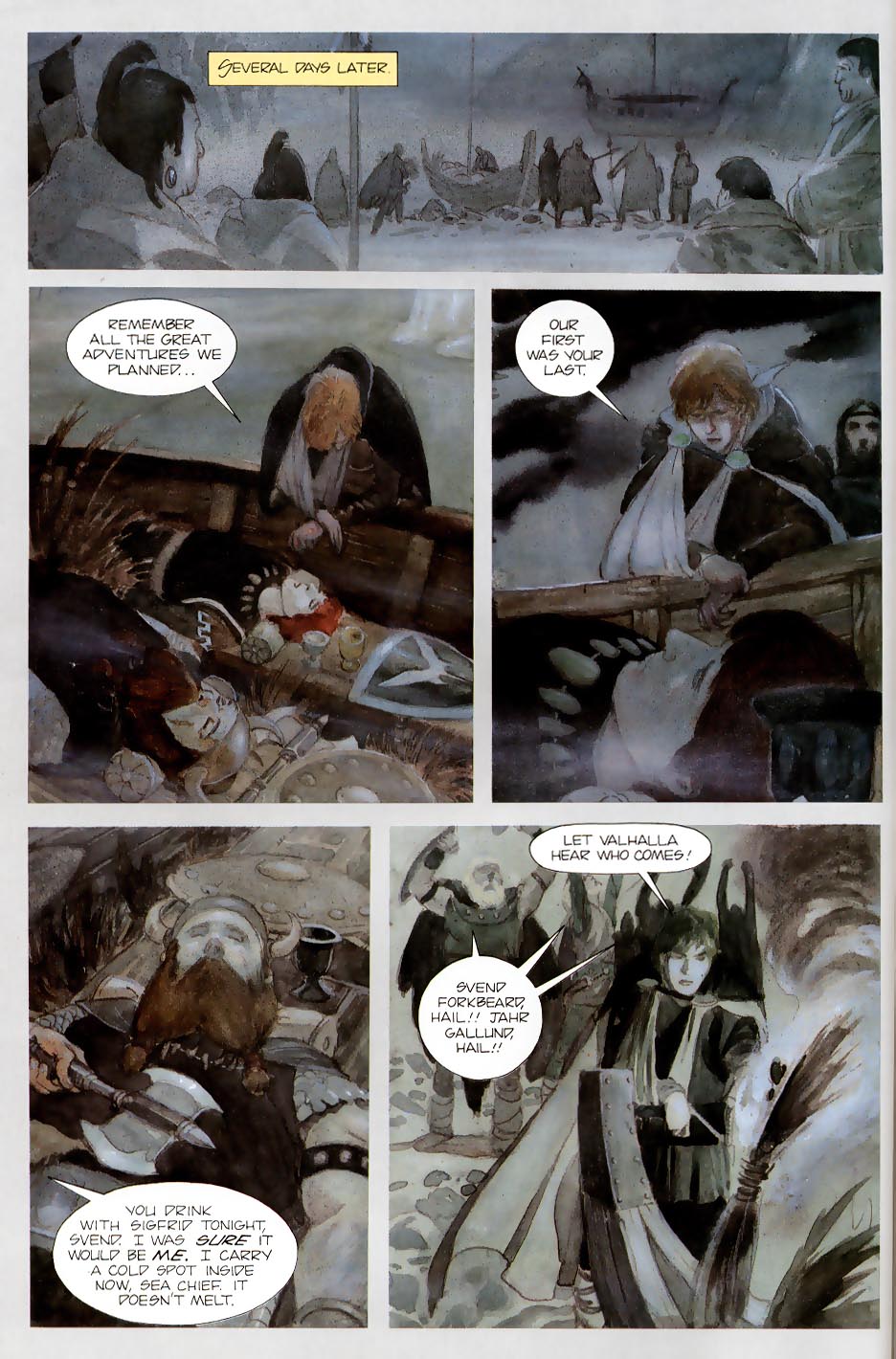 Read online Viking Glory: The Viking Prince comic -  Issue # TPB - 118