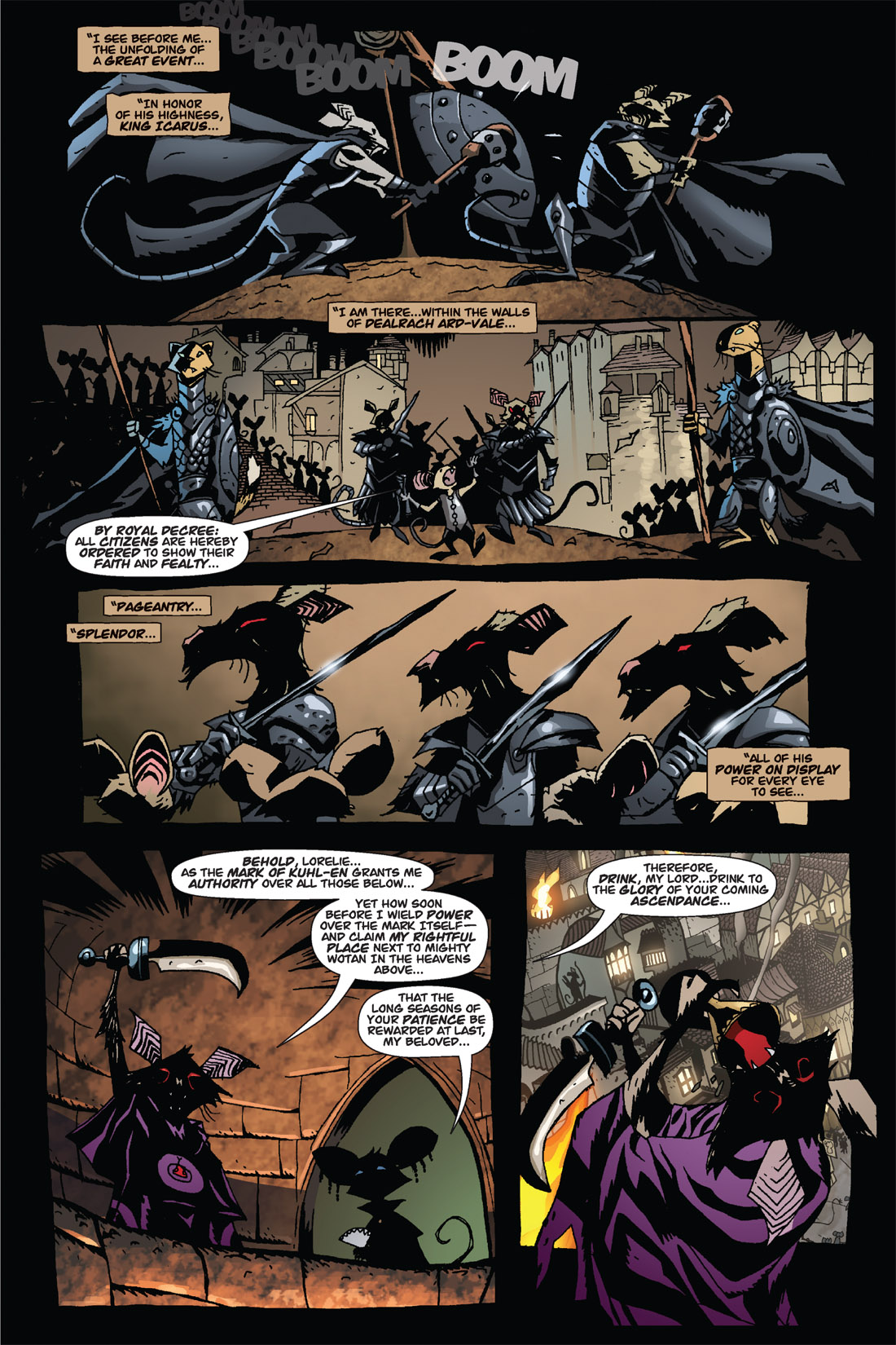 Read online The Mice Templar Volume 1 comic -  Issue #7 - 12