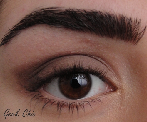 Be Chic Makyaj DenemesiGünlük Kolay Kahverengi Buğulu Göz Makyajı