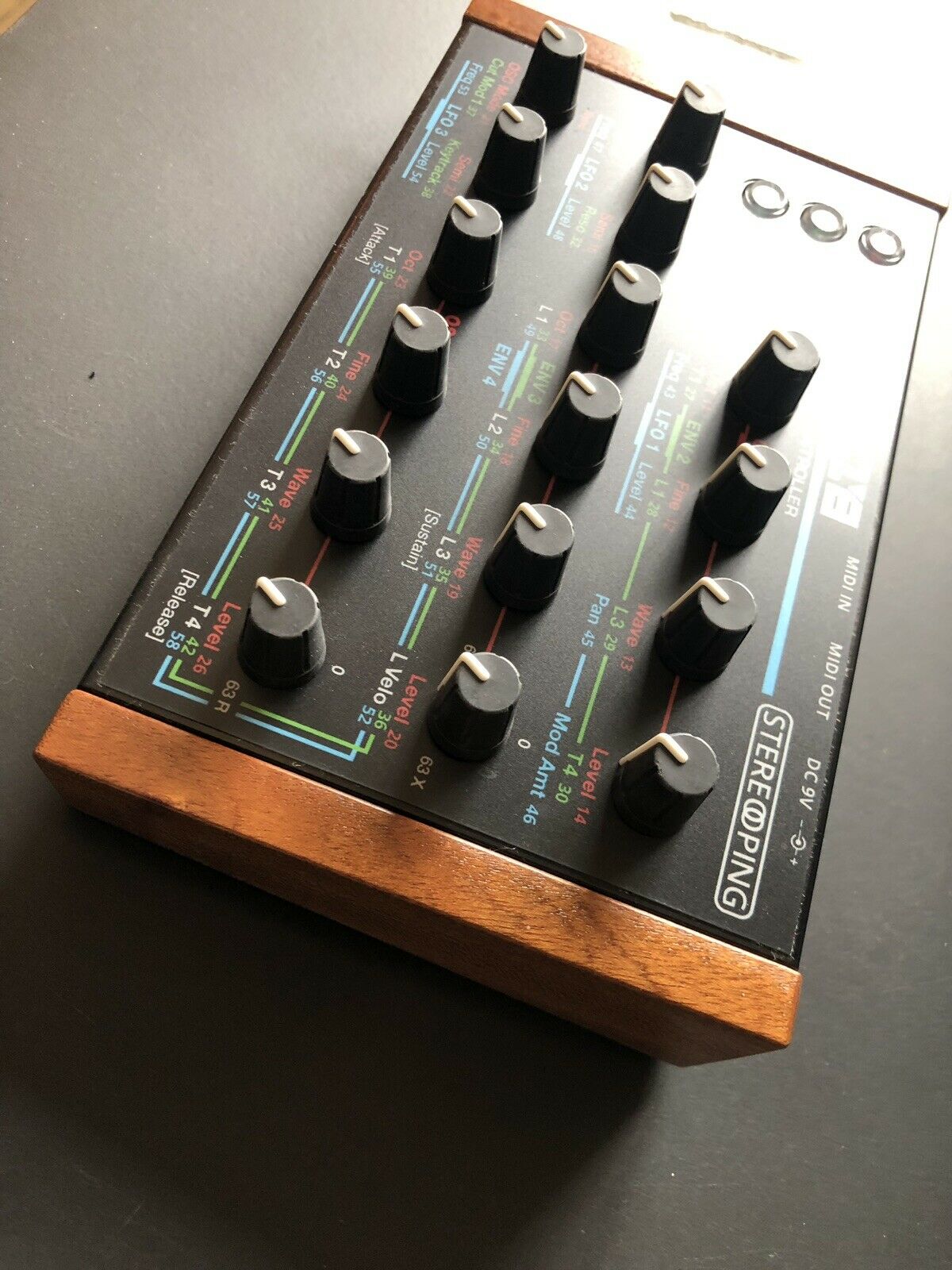 MATRIXSYNTH Stereoping Synth Controller For ESQ1 (esq8)