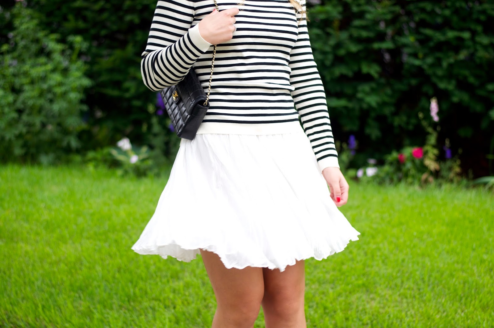 Summer Wind: Stripes + Breezy Skirt