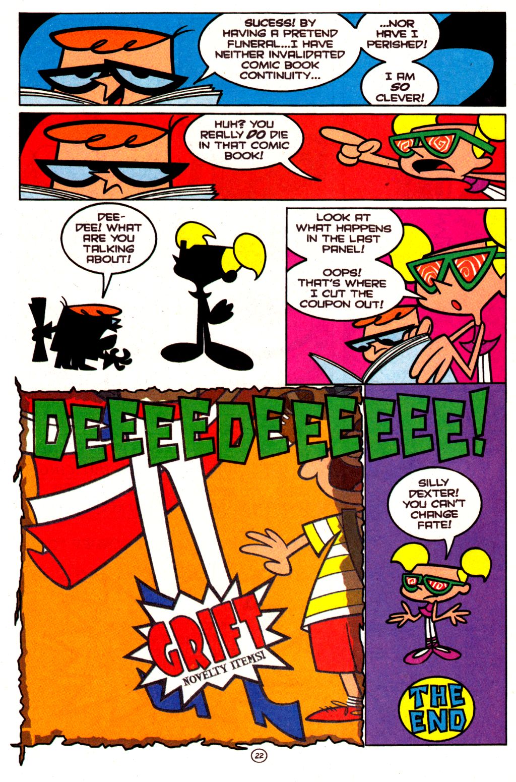 Read online Dexter's Laboratory comic -  Issue #4 - 21