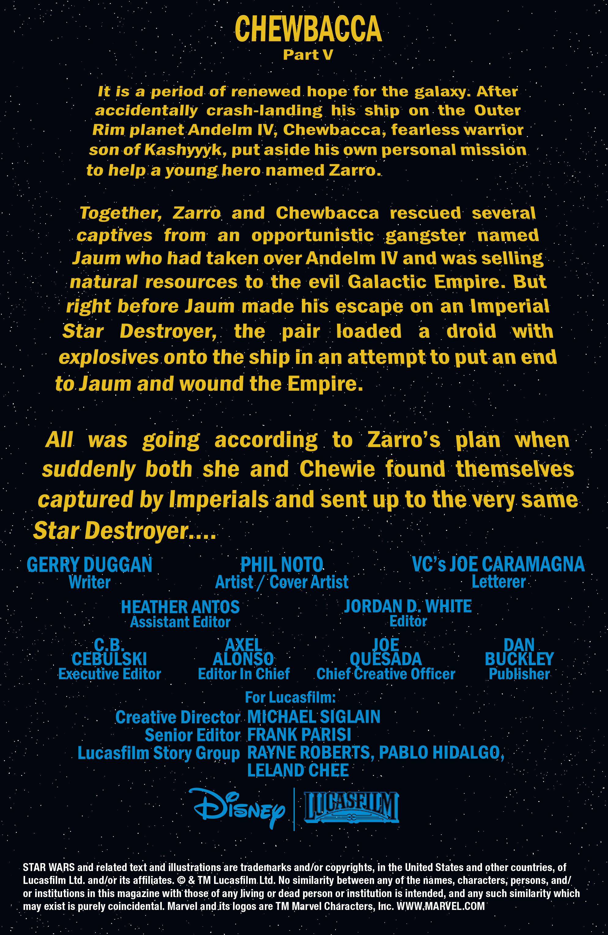 Read online Chewbacca comic -  Issue #5 - 2