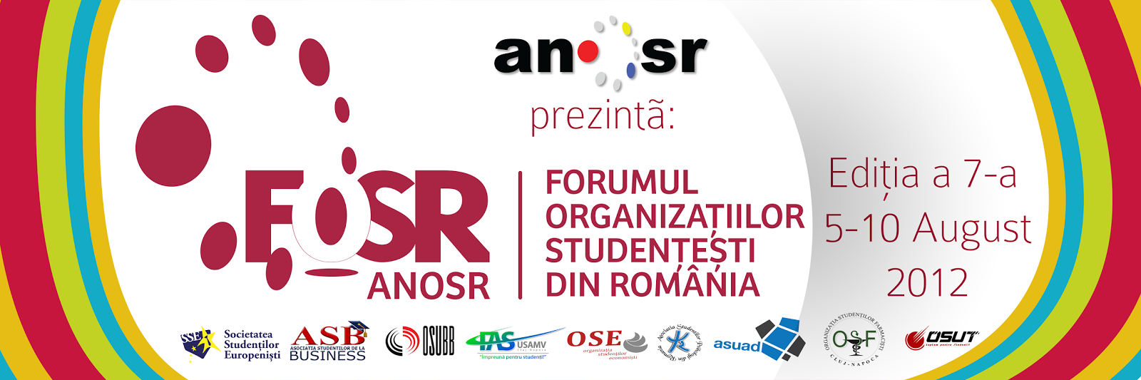 athlete Airlines Facet ASPR Life: Forumul Organizatiilor Studentesti din Romania, 5-10 august  2012, Cluj-Napoca