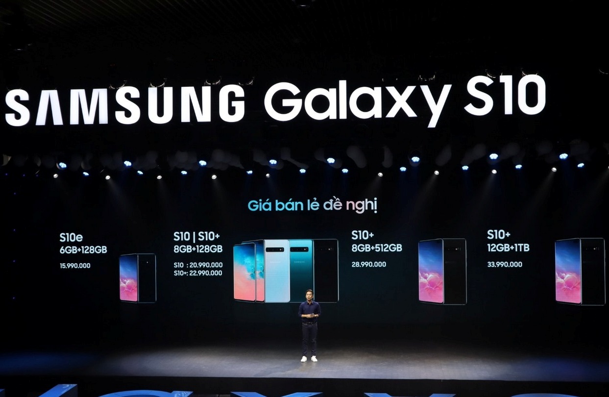 Samsung công bố giá bán chính thức dòng điện thoại di động Galaxy S10 tại Việt Nam zamoss