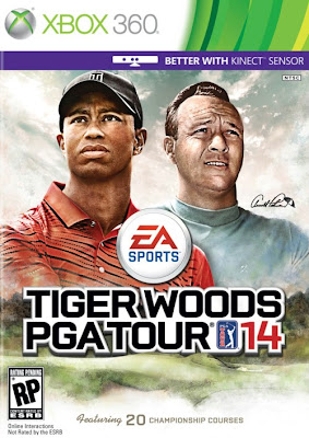 Tiger Woods PGA Tour 14 Masters Historic Edition Xbox 360 Game Cover