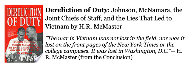 Dereliction of Duty by H.R. McMaster