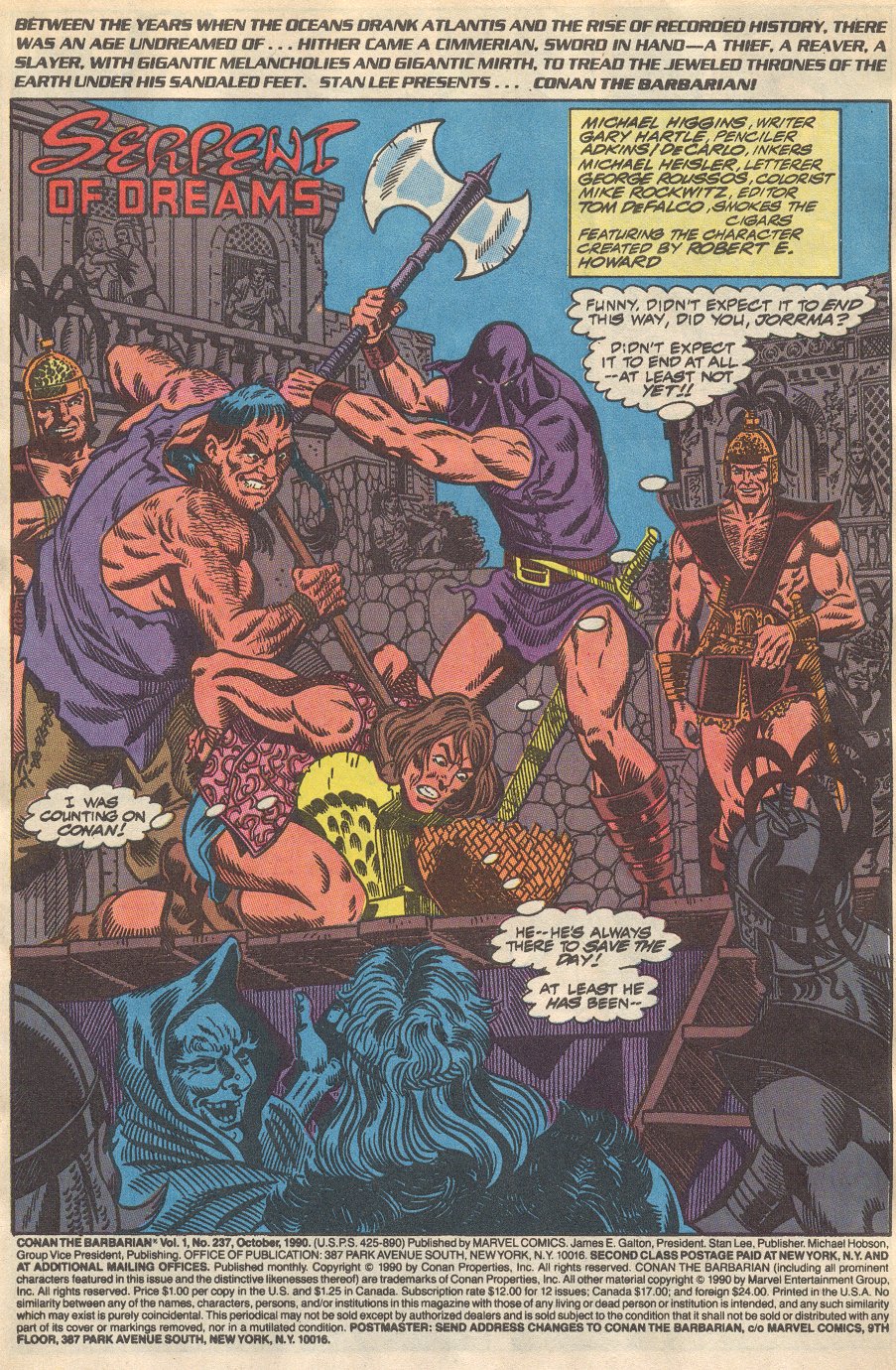 Read online Conan the Barbarian (1970) comic -  Issue #237 - 2