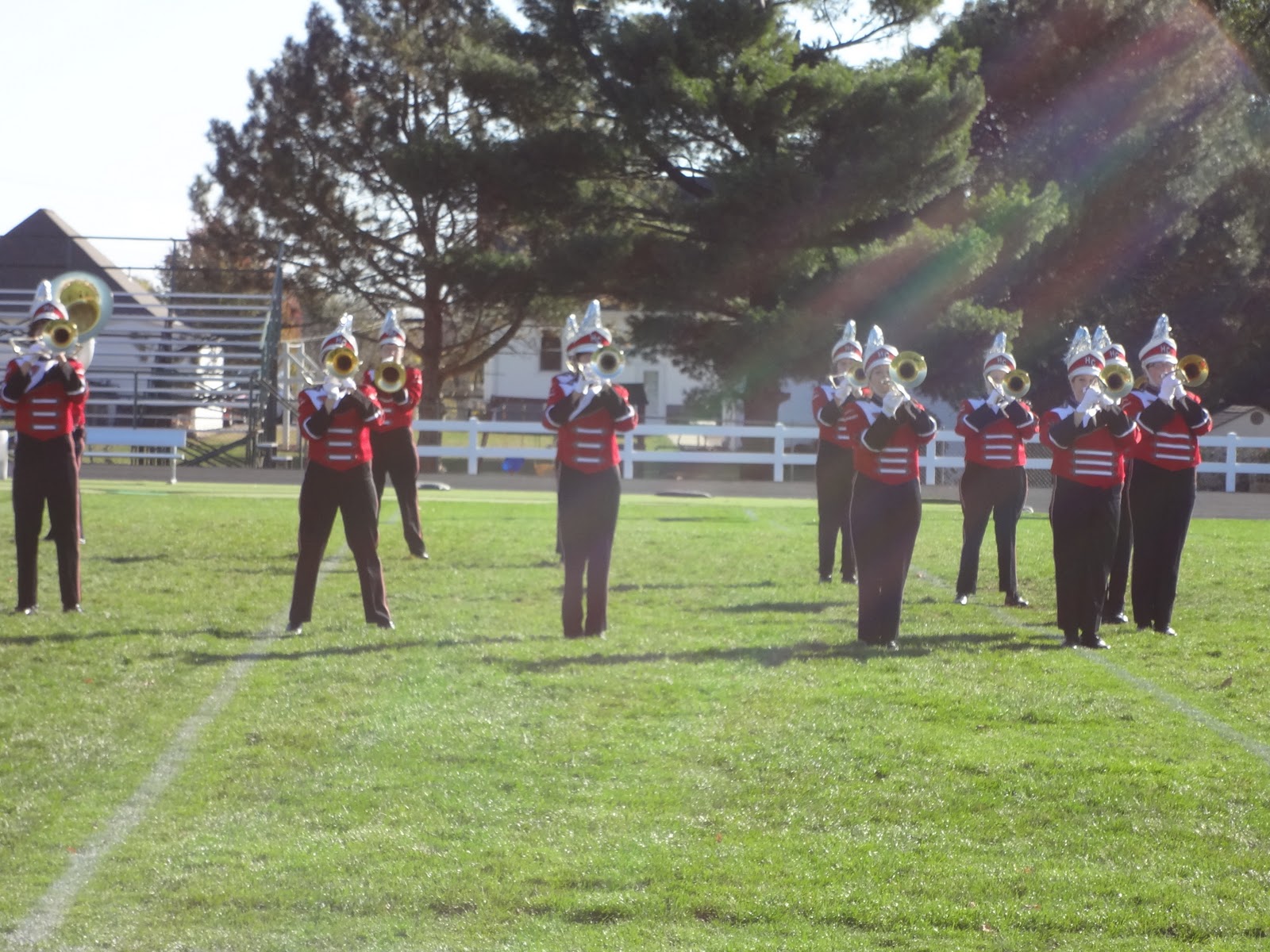 From the Shire: Amber's Marching band performance