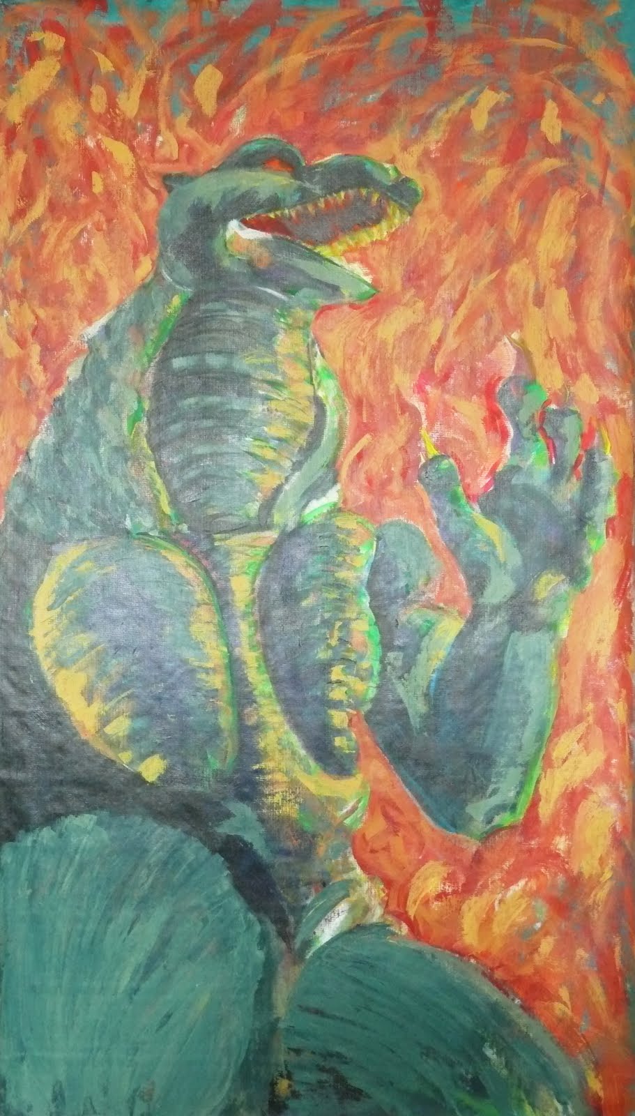 The Work of Artist Matt Bernson: Godzilla Godzilla