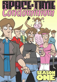 Cover of Space-Time Condominium Season One from Action Lab Entertainment