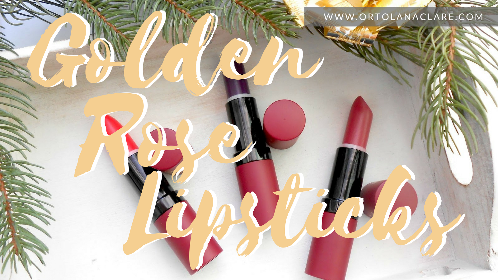 vrijheid rekenmachine Rimpels Golden Rose Velvet Matte Lipstick | Beauty Review